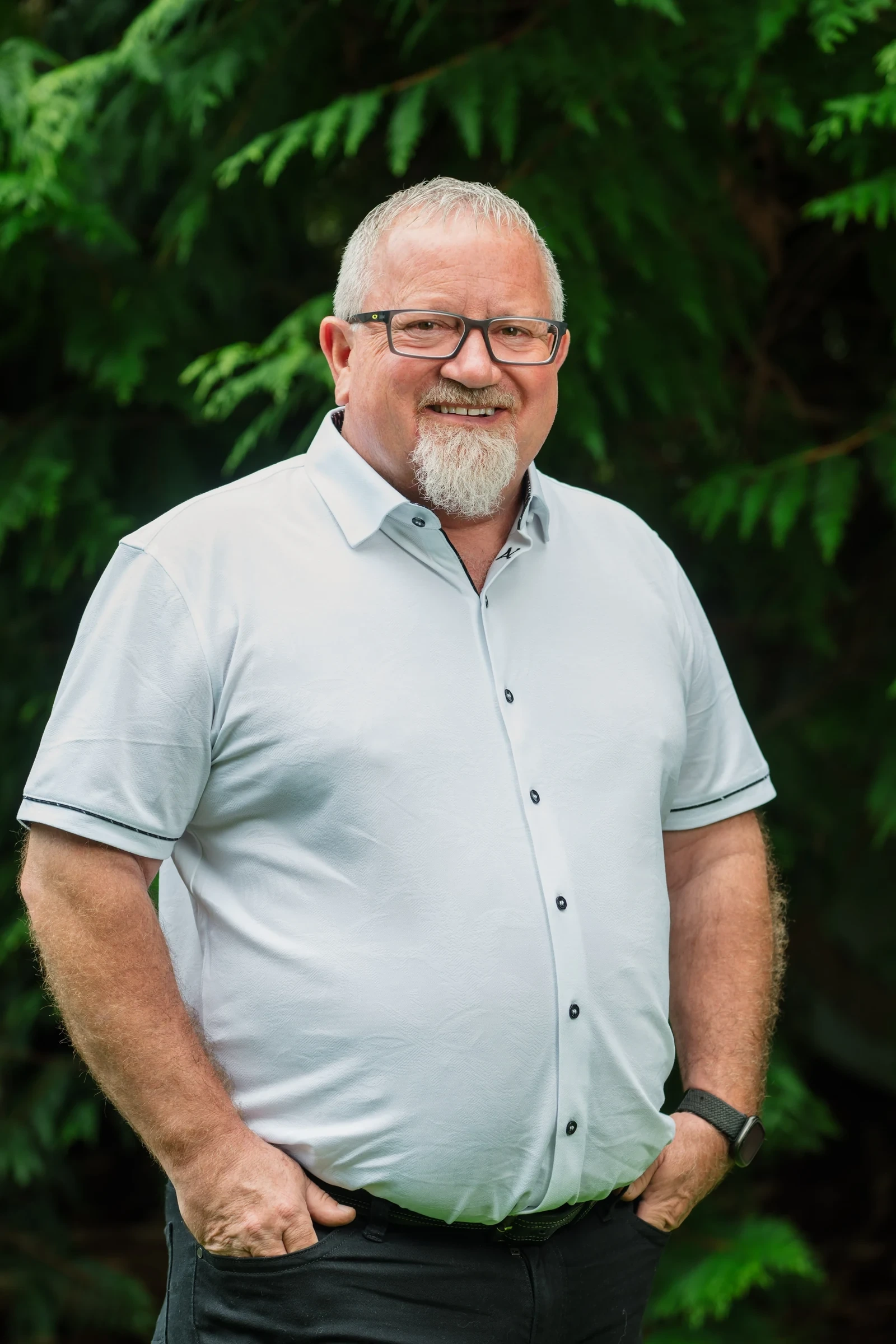Kermit Dahl outdoors in Campbell River